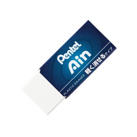 Pentel Ain Regular Size Eraser, Black (ZEAH06)