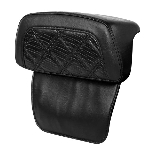 C.C. RIDER Backrest Back Rest Pad Fit For Harley Razor
