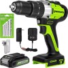 Greenworks 24V 1/2 in Hammer Drill 530 in-lbs w/ 2Ah