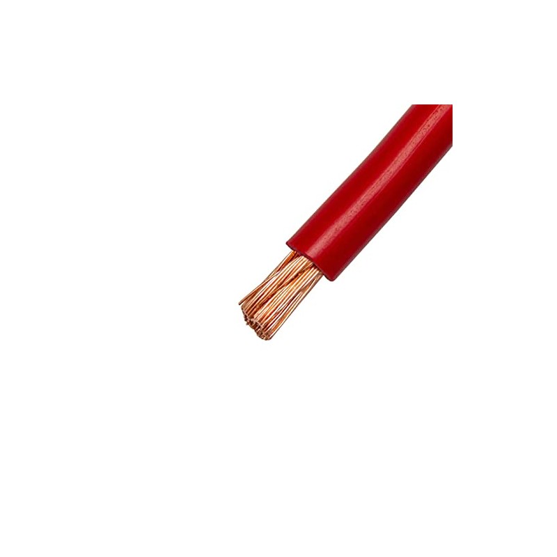 5 m FLY Vehicle Cable Red 16 mm² Round Cable