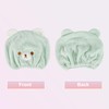 VOCOSTE Hair Drying Towel, Towel Cap, Super Absorbent, Quick Drying,