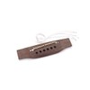 Alnicov Rosewood Guitar Bridge with Insert Piezo bridge Pickup for