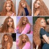 Lakaisa Deep Wave Human Hair Wig, Blonde, 4 x 4