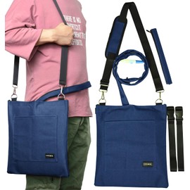 Caredgitz Catheter Bag Holder, Urine Drainage Bag Holder, w/Drain Tube Cover & Adjustable Strap, Foley Bag Covers, for Privacy & Dignity, w/Strap for Wheelchair, Walker & Bed, up to 4000ML - Blue