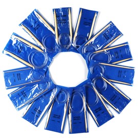 Coopay Circular Knitting Needles Set, Long 80cm 32 inch Lightweight Bamboo Circular Needles With Case, Sizes Printed, Include 10 9.0 8.0mm Large Size UK Full Set, for Tiny and Large Knitting Projects