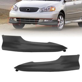 Front Lower Bumper Lips Spoiler Splitter Compatible with 2003 2004 Toyota Corolla