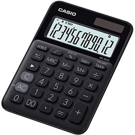 Casio MS 20 UC Desktop Calculator Black