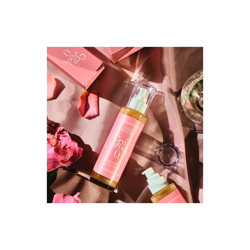 episode0 Organic Gold Body Oil, 4.3 fl oz (110 ml)
