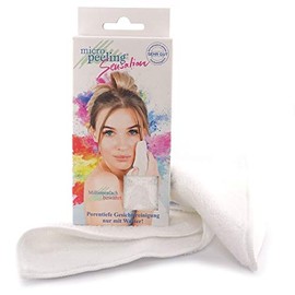 Micro Peeling Sensation Facial Cleansing Cloth 25 x 30 cm White
