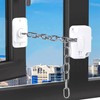 Window Lock Children, Pack of 2 Window Lock Chain, Fridge