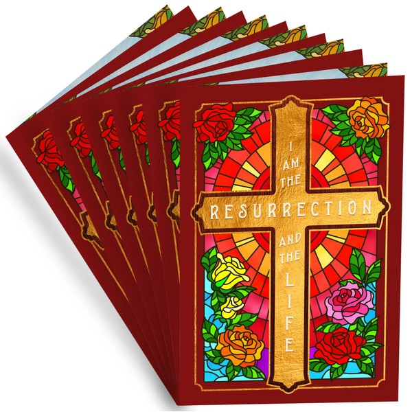 Prime Greetings 6 Pack Easter Card Religious, Made in America,