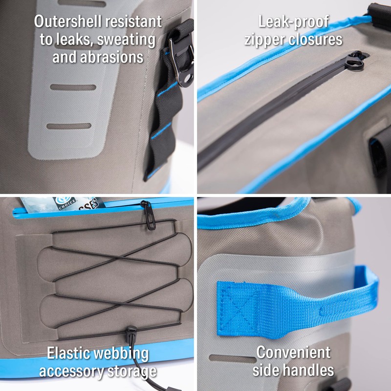 Yachter's Choice Soft Cooler 30 Can Capacity,-Tote Style w/ Shoulder