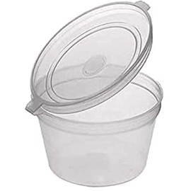 KONAMO Plastic case, White, Pack of 100