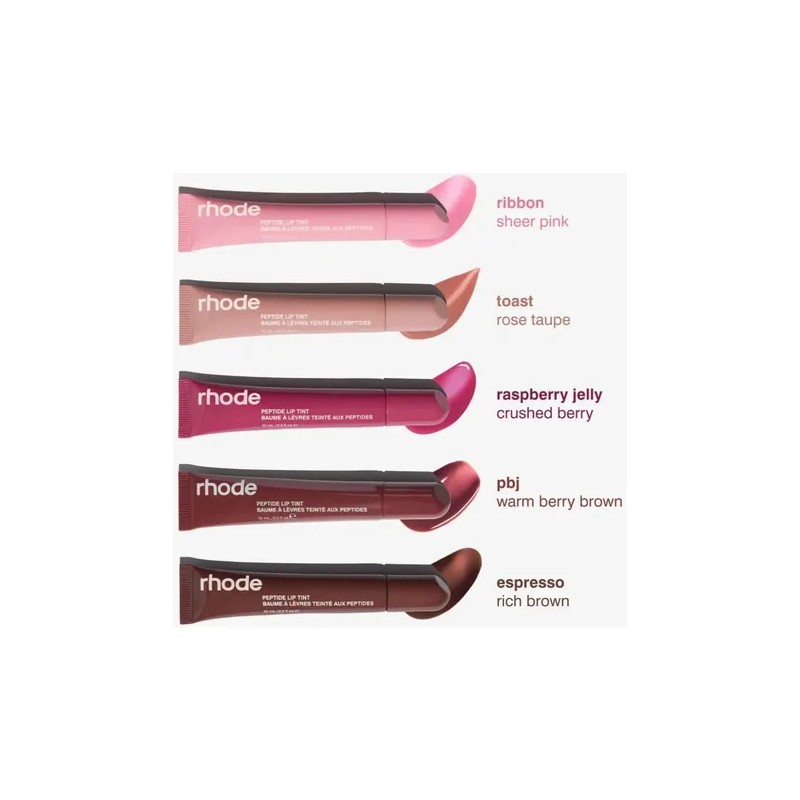 Peptide Lip Tint Rhode Hailey Bieber Bálsamo Con Color 2pcs