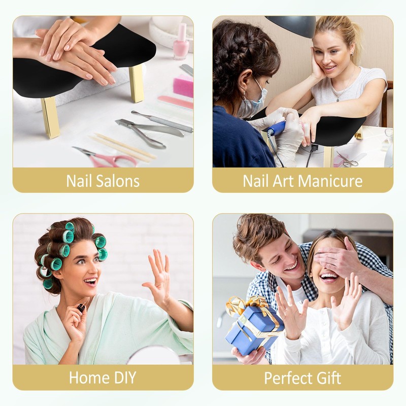 Nail Arm Rest, Arm Rest for Nails Tech, Foldable Nail