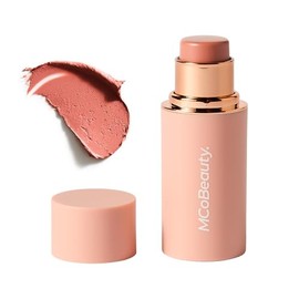 MCoBeauty Baby Face Cream Blush Stick - Charley - Cheek & Lip Tint Stick | Nude Peach Shade, Natural Flush For Cheeks & Lips, Jojoba Infused, Vegan & Cruelty Free