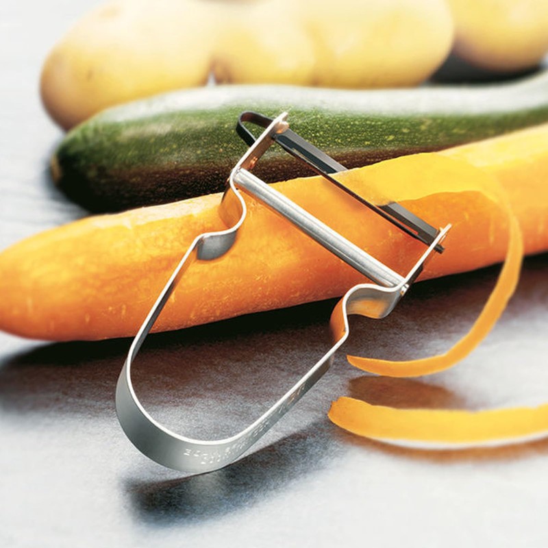 2X Stainless Steel Peeler French Potato Peeler Vegetable Peeler Fruit
