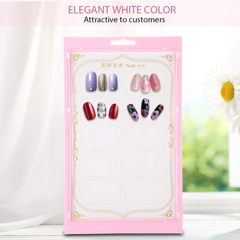 Nail Gel Polish Display Board, Nail Art Tips Chart Practice