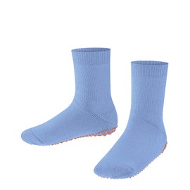 FALKE Unisex Children's Stopper Socks Catspads K HP Cotton Wool Non-Slip Nubs 1 Pair, Blue (Light Blue 6755), 39-42, Blue Light Blue 6755