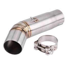 for mid pipe for motorcycle exhaust for suzuki gsx650f Senyar Motorcycle Exhaust Middle Pipe for GSX- R600/GSX-R750 ()