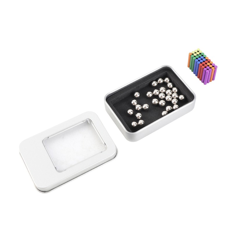 Colorful Magnet Building Blocks Construction Set Puzzle Stacking Game Sculpture