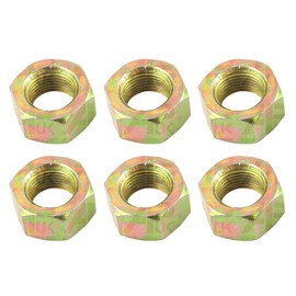 APUK 6x Rear Wheel Rim Bolt Nut Set 5/8 UNF Replacement for Massey Ferguson Fordson Ford Tractor