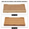 1Pc Bamboo Mini Tea Serving Tray Chinese Gongfu Tea Plate