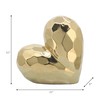 Sagebook Home Creative Abstract Ceramic Heart Sculpture, Room, Office Decor