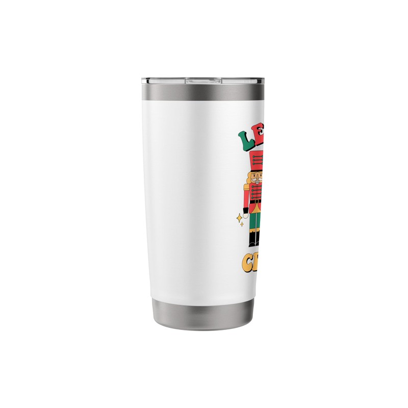 Let's Get Crackin' Nutcracker Christmas Party Xmas Party Tee Stainless