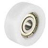 sourcing map Bearing Rollers Ball Bearings Steering Wheel Pulley Wheels