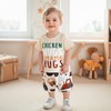 Omkzanbi Baby Boy Farm Outfit Chicken Nugs Mama Hugs Funny