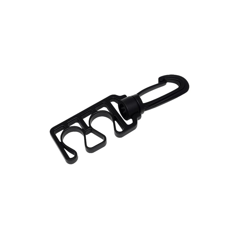 JCS Twin Swivel Hose Plastic Clip – 360° Swivel Dual