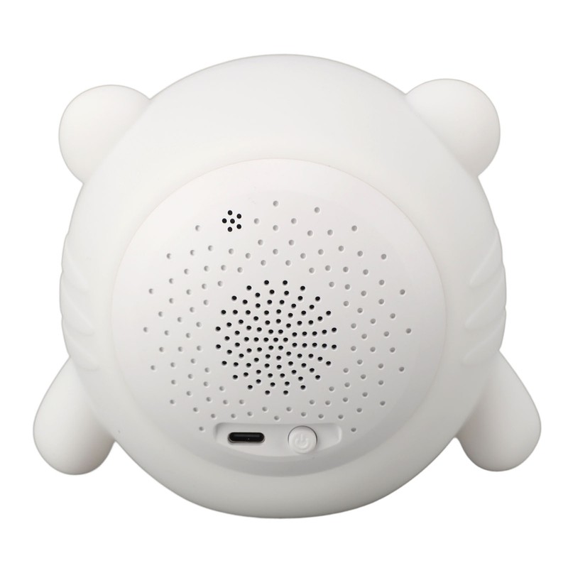 White Noise Alarm Clock Digital Rechargeable Bluetooth Alarm Clock 17