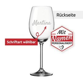 Leonardo Weinglas mit Gravur - Schlechter Tag, Guter Tag, Frag nicht - Lustige Wein Geschenke als originelles Geburtstagsgeschenk für Frauen, XL Rotweingläser & Weißweingläser graviert