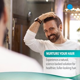 Dr. Robaina Intensive Hair Growth Gummies | Fuller-Looking Hair | Healthier Hair Appearance | Stronger Hair | Made in USA