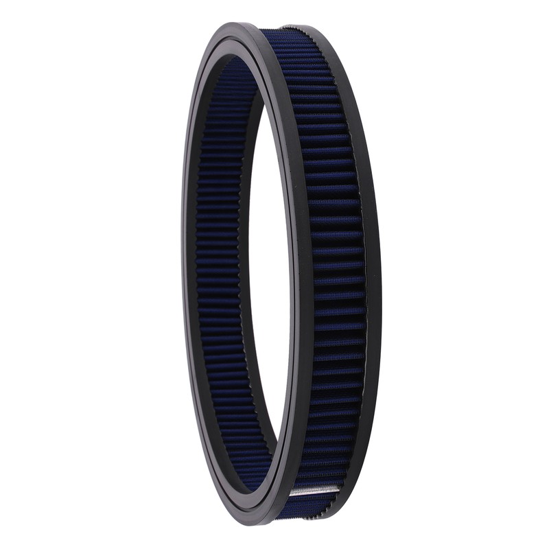 High Flow Round Air Filter Element Washable Reusable Air Cleaner