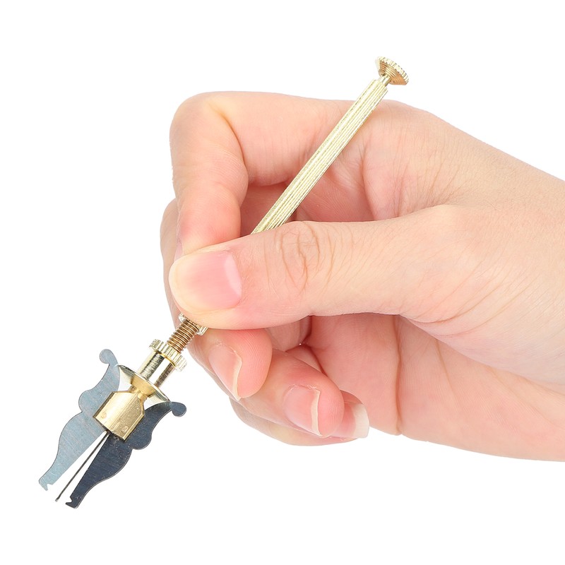 3‑Fork Holding Clamp Locking Watch Balance Wheel Clamp Tools Watchmaker