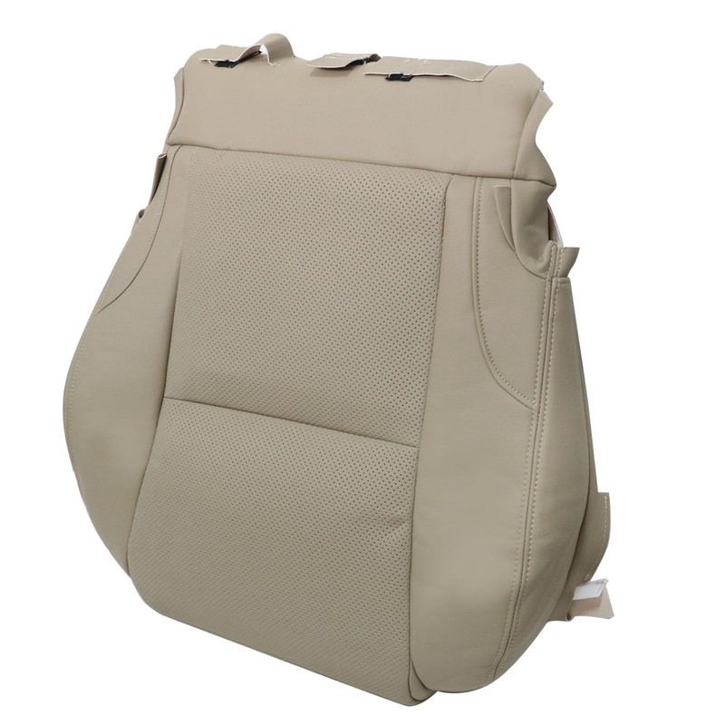 Vigoraze Front Driver Bottom Replacement Leather Seat Cover Tan Compatible