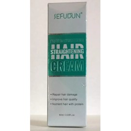 Sefudun Hair Straightener Cream Repair Improve Quality Protein Correcting 60ml   B075