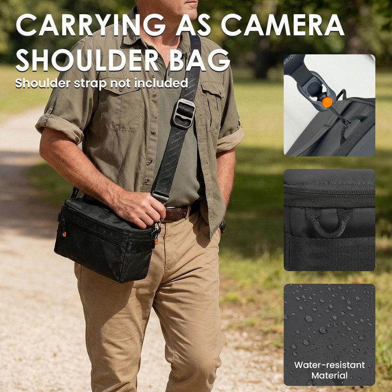 TARION Padded Camera Insert Bag Protective Framed DSLR Inner Case