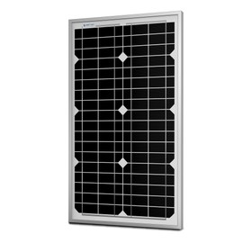 ACOPOWER Mono Solar Panel for 12 Volt Battery Charging, Off Grid, 30W