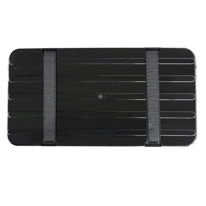 XUKEY PU leather Car Sun Visor Organizer Multi-Pocket Sunglass Bank