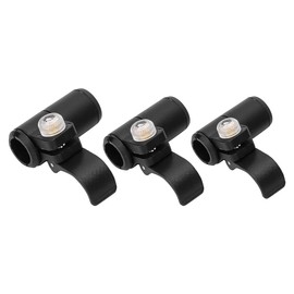 Sarini 3PCS Outdoor Trekking Pole External Lock Buckle Aluminum Alloy External Lock Trekking Pole External Lock Buckle For Mountaineering Hiking Etc
