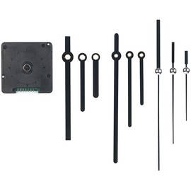 St. Leonhard Radio-Controlled Quartz Movement with 3 Hand Sets for DIY Watches (Radio Controlled Clock Drive, Clock Kit, Gift Crafts)