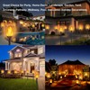 Permande Solar Torch Light with Extension Rod, Solar Lights Outdoor