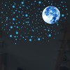 Glow in The Dark Stars, 435Pcs Ceiling and Moon Wall