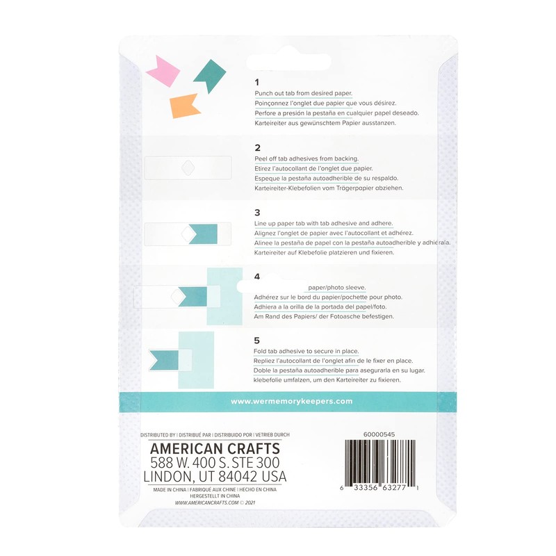 We R Memory Keepers Tab Punch - Bandera