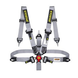 Wuidail 5 Point Harness Seat Belt with 2'' Ultra Soft Heavy Duty Shoulder Pads with Carbon Latch for Go Kart UTV & ATV