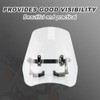 Xitomer Windshield Windscreen Fit for CRF300L 2021-2024 CRF250LS 2021-2023, CRF250L