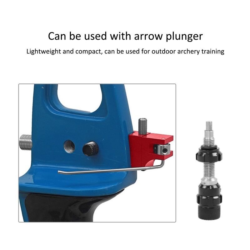 Archery Magnetic Arrow Rest Metal Recurve Bow Arrow Rear Rest